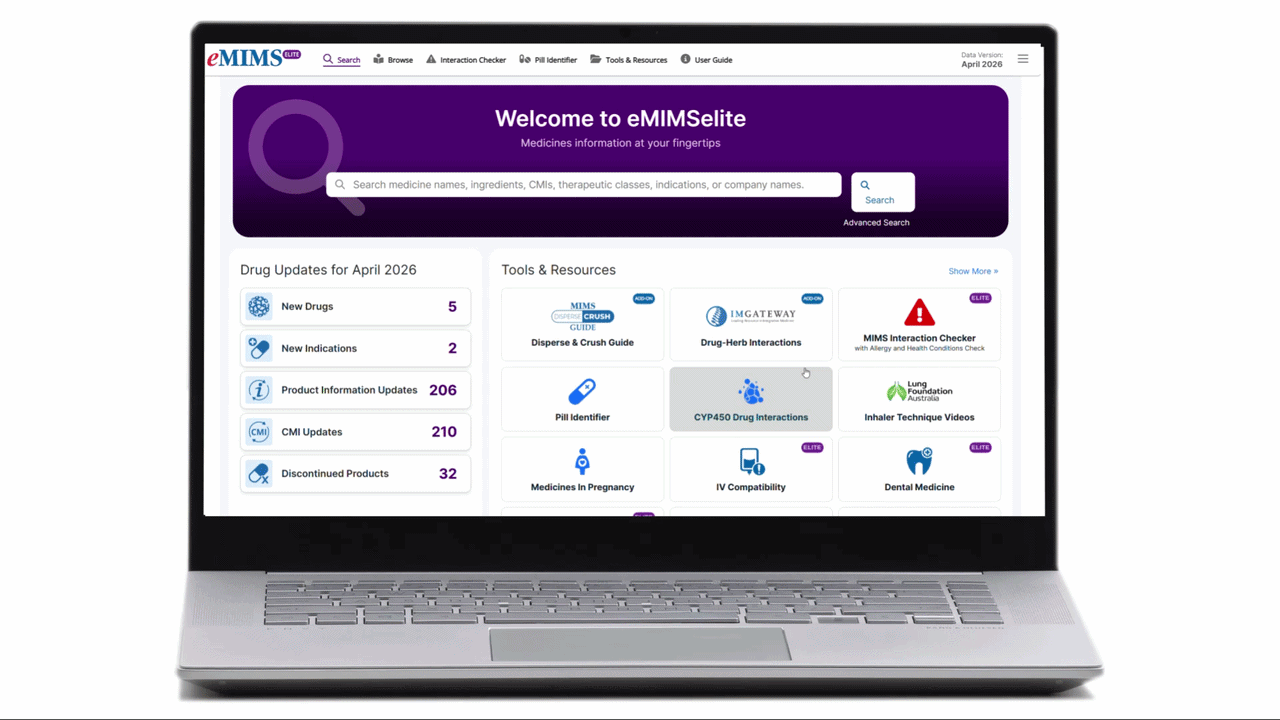 eMIMSelite IV Compatibility V2